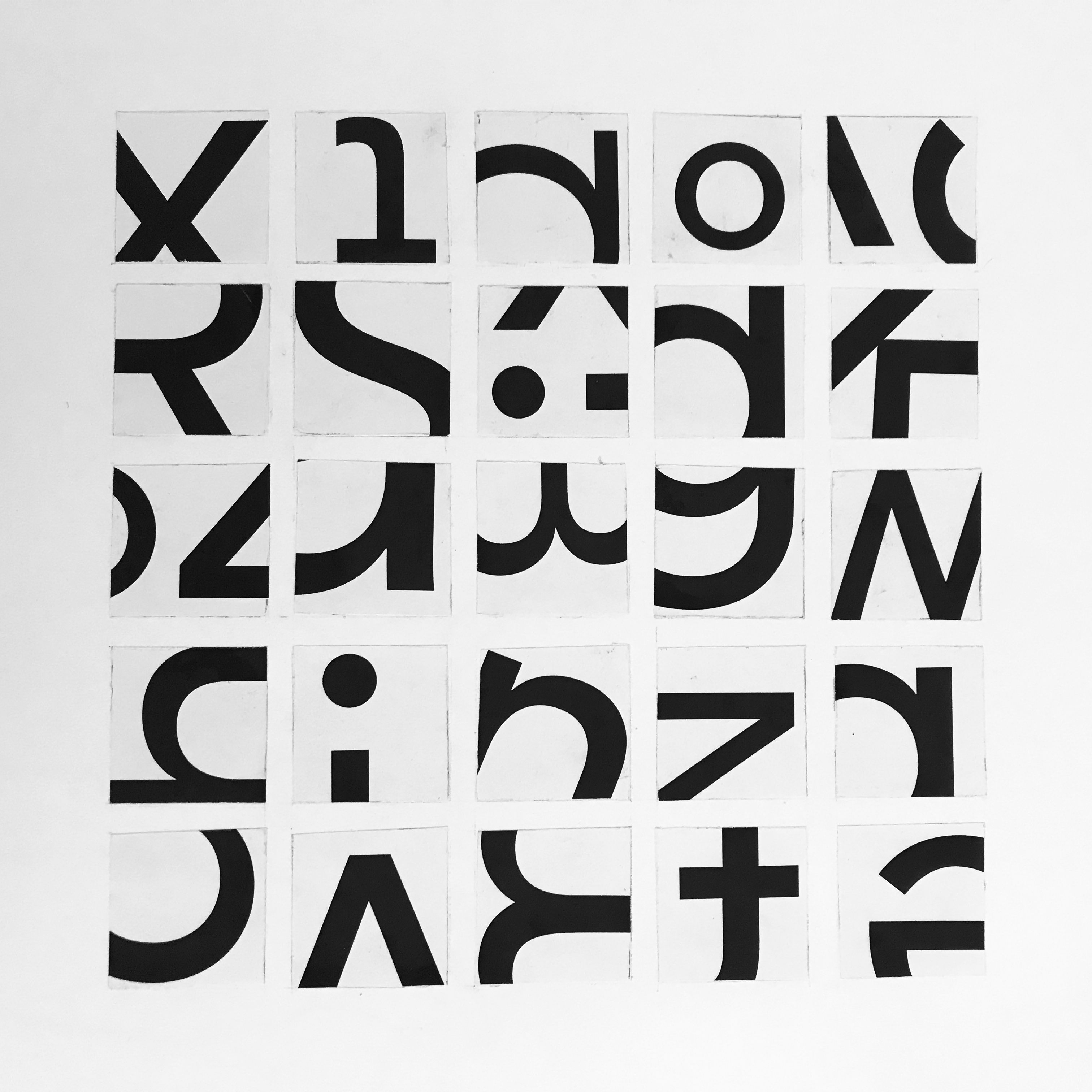 image of sans serif grid