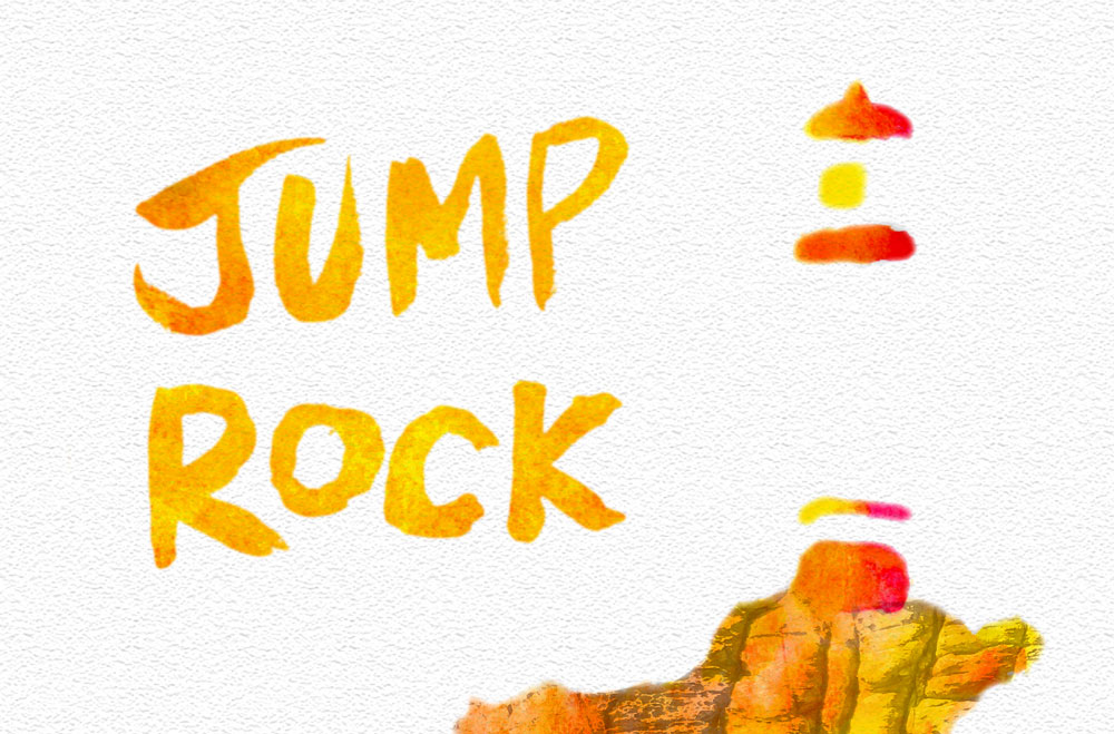 lighthouse image with title Jump Rock