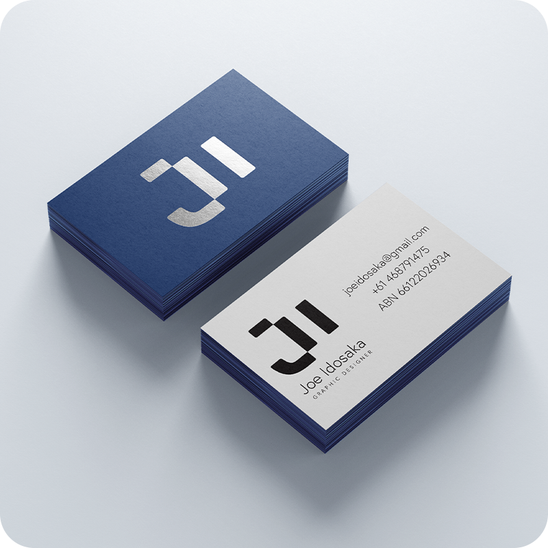 business card logo mockups