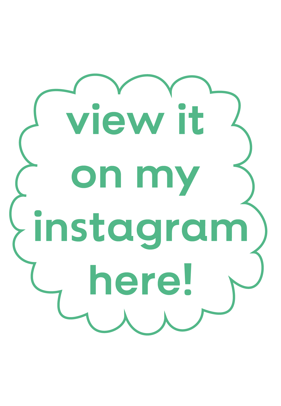 view it on my instagram here!