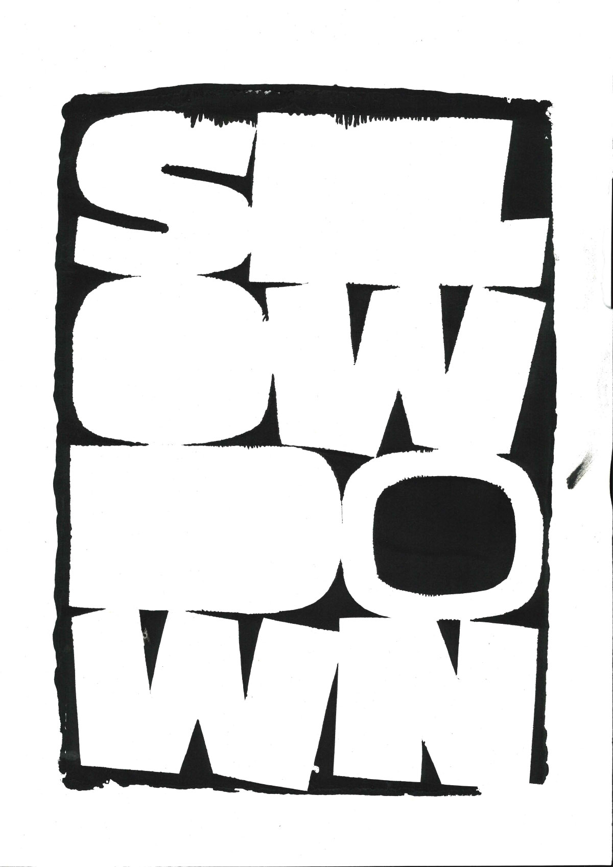 Image of raw screenprint results